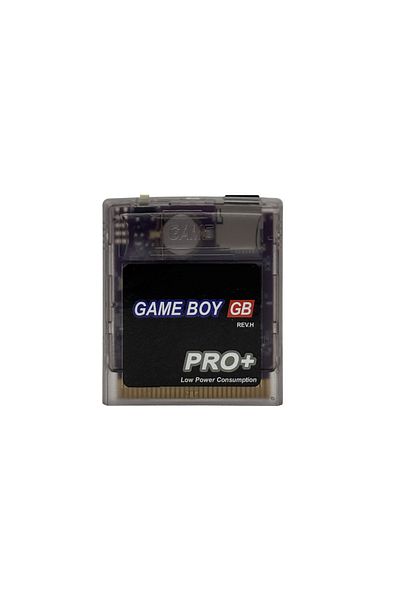 Choice بطاقة ألعاب GB سوداء اللون، بطاقة Gameboy OS V4 2000 في 1 مع بطاقة TF سعة 4 جيجابايت، بطاقة ألعاب لوحدة تحكم ألعاب GB GBC SP