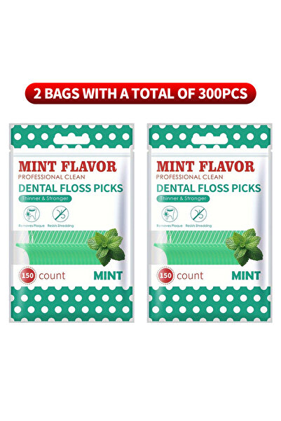 Choice 300 قطعة بنكهة النعناع 300/150/50 قطعة خيط تنظيف الأسنان بنكهة النعناع...