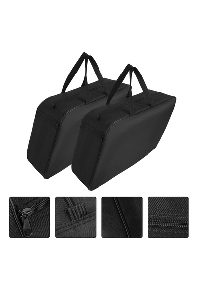 Choice بطانات حقائب سرج الدراجات النارية من النوع B-2PC لدراجات Harley Tourin...