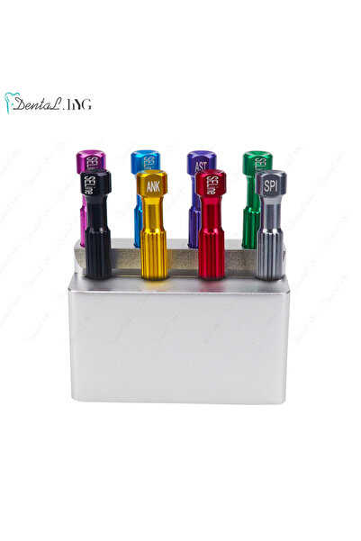 Choice4 HYG01-194 طقم مفكات براغي زرعات الأسنان من الفولاذ المقاوم للصدأ، مجم...