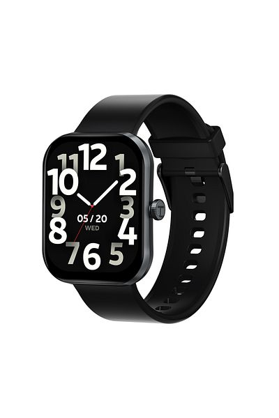 Choice Black HAYLOU Watch S6 Smartwatch 2.01" HD Display Smart Watch Bluetooth Voice Callings IP68 Waterpro