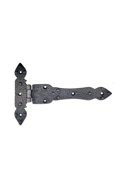 Easy Tedarik Antique Style Decorative Brass Tail Button Hinge No3 - 155X240 Mm, Oxide