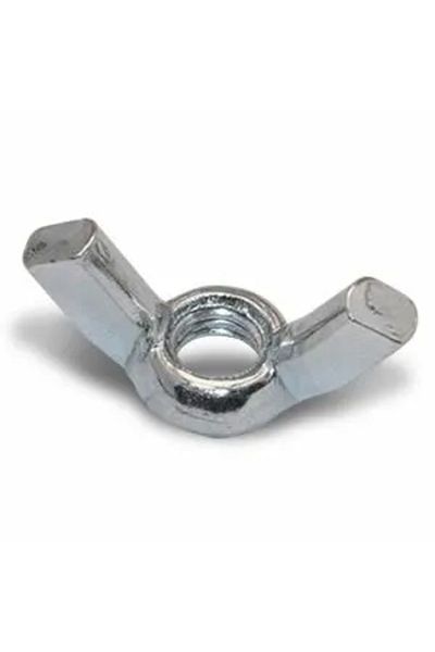 Easy Tedarik Steel Butterfly Nut M5 - 10 Pieces