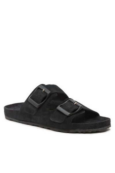 Manebi șlapi de damă SANDALE NORDICE DE CĂLĂTORIE K 1.0 negru