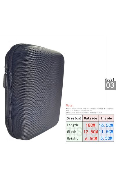Choice 03 Digital Multimeter Electronic Products Box EVA Earphone Bag Case Portable Storage Bags Car Repai