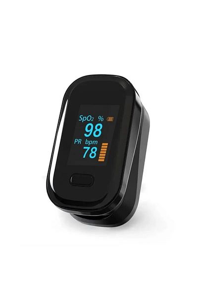 Choice black Finger Pulse Oximeter Medical Portable Blood Oxygen Oxymetre Heart Rate Saturation Meter OLED