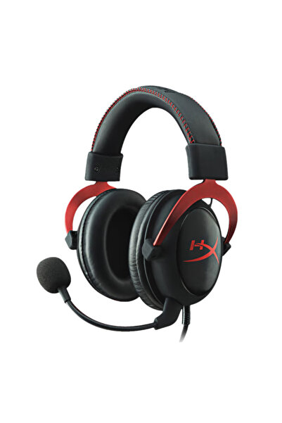 Choice سماعة رأس HyperX Cloud II للألعاب باللونين الأسود والأحمر، صوت محيطي ع...