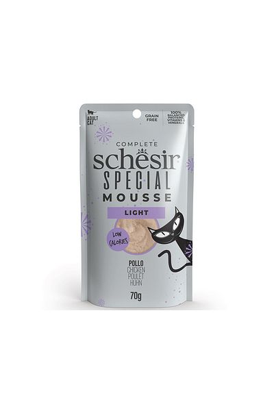 Schesir Special Mousse Light For Cat Chicken 70g
