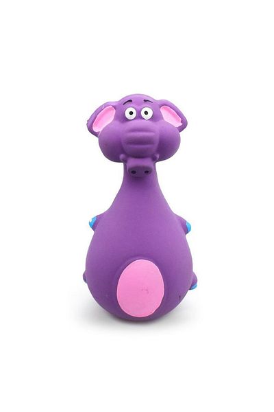 Choice Purple Cartoon Toys Dog Voice Toy Cartoon Shape Teddy Fadou Teeth Grinding Cleaning Plaything Rubber