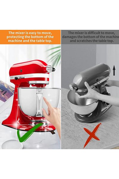 Choice Sliding Mat for Kitchenaid Mixer Mover Slider Mat Pad Stand Mixer, Kitchen Appliance Slider Mat C...