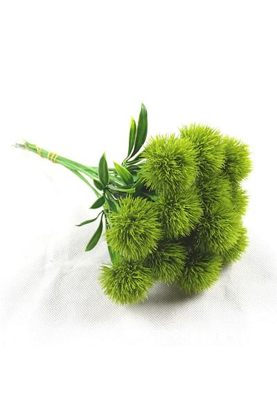 Choice 7pcs Green 3/7pcs Artificial Bouquet Of Dandelion Flowers Living Room Decoration Outdoor Garden Flow