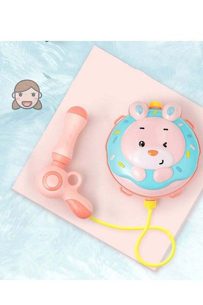 COOYA Cute Rabbit Pattern Backpack Type Water toy for use in a beach pool bath，for children's presents