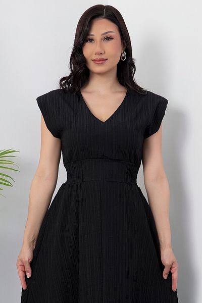 PULLIMM Rochie cu decolteu în V cu talie elastică NY4568