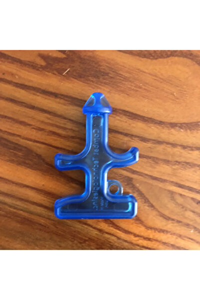 Choice قطعة واحدة من سلسلة مفاتيح دورون ذات المثقاب الأزرق للدفاع عن النفس، ح...