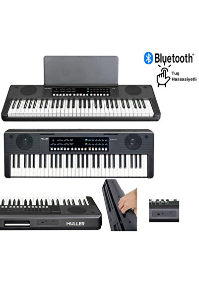 Müller MÜLLER MK-6197BT 61 TUŞ ORG TUŞ HASSASİYETLİ (BLUETOOTH ÖZELLİKLİ)