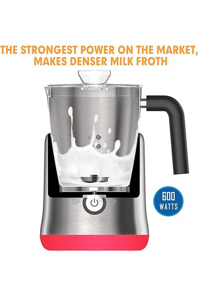 Choice UK <0.5L DEVISIB 4 in 1 Multi-function Milk Frother Electric Hot and Cold for Making Latte Cappuccin