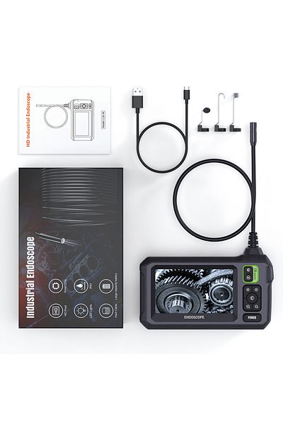 Choice 10m Single Lens Endoscope Camera 4.3 Inch Screen 1080p Hd Industrial Endoscope Camera Ip67 Waterproo