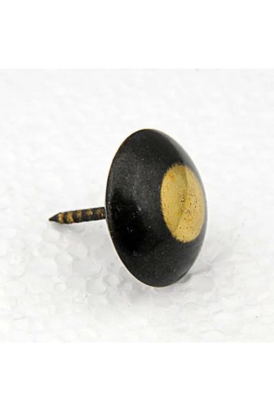 Easy Tedarik Antique, Copper Baroque Cabochon Fastener 11 mm - 1000