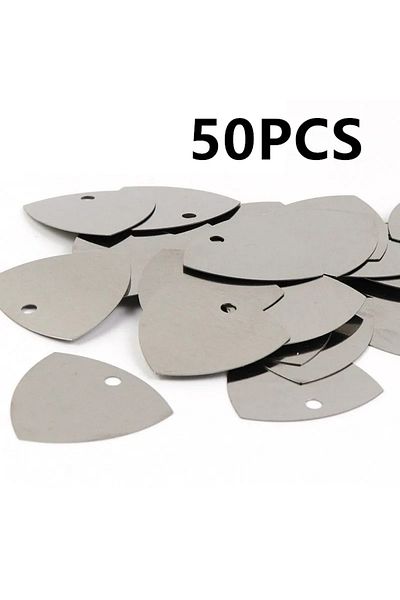 Choice 50PCS 10/20/50PCS Metal Phone Opening Tools Metal Guitar Picks Pry Opener for iPhone iPad Tablet PC