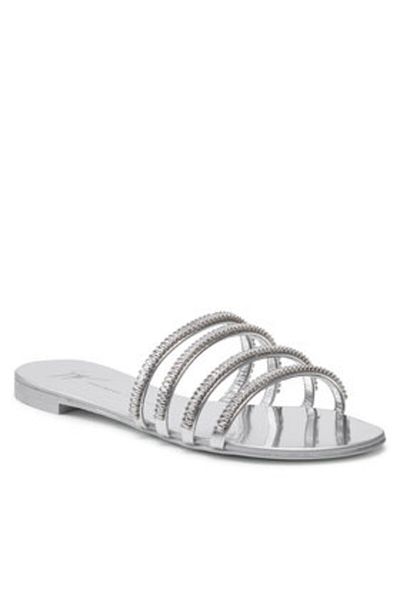 Giuseppe zanotti șlapi damă E200003 001 argintiu