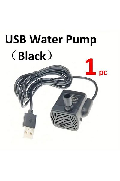 Choice Usb Water Pump Silent Usb Powered Fountain Water Pump - Submersible, 3w Dc, 200l/h Flow, Durable Abs