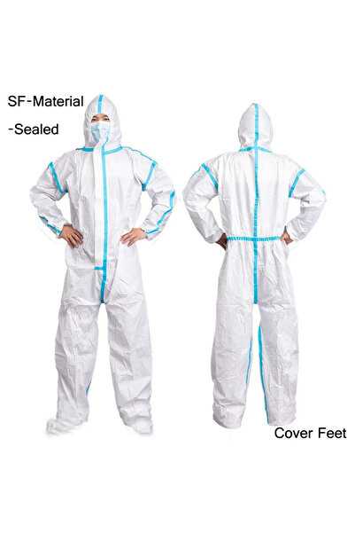 Choice XL SF-Sealed-With Foot Disposable Breathable Dustproof/Water Oil Resis...