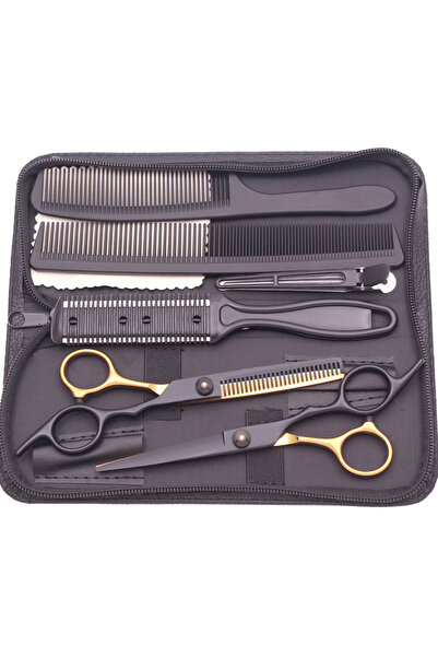 Choice16 مجموعة مقصات شعر احترافية C1001HeiJinK-A6.0 مقاس 6 بوصات، لقص الشعر ...