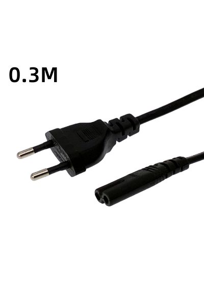 Choice النوع 1 0.3 متر Fengyidz EU إلى IEC 320C C7 سلك طاقة تيار متردد Schuko CEE7/16 إلى C7 الشكل 8 كابل توصيل الطاقة