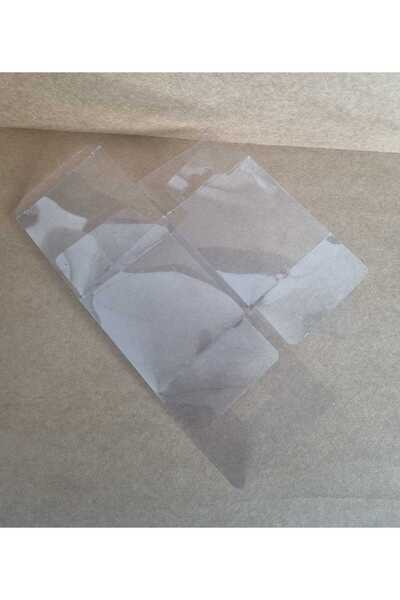 MK Ambalaj Pvc, Asetat, Şeffaf Kutu - 24 Micron - 8 x 8 x 8 cm - (25 Adet)