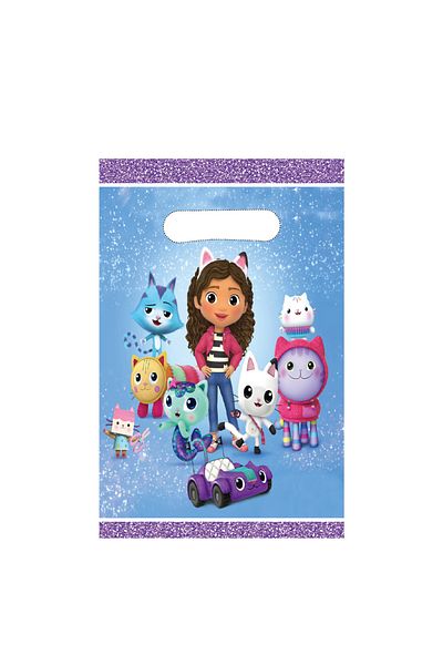 Choice 20pcs Style-b 10/20/30/40/50pcs Cartoon Gabby Dollhouse Birthday Party Gift Bag Children’s Return Gi