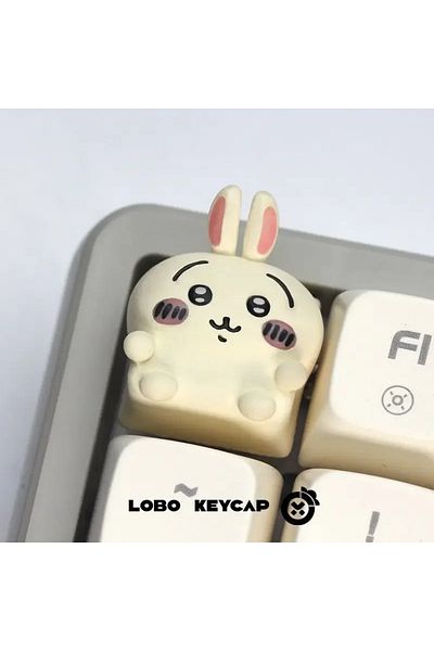 Choice color3 Anime Cute Chikawa Keycap Hachiware Usagis Personalized Resin Kawaii Cartoon Girl MX Switch