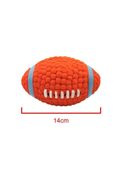 Choice Rugby L Toys For Small Large Dogs Chihuahua Golden Retriever Natural Latex Dog Balls Anti Bite Inter