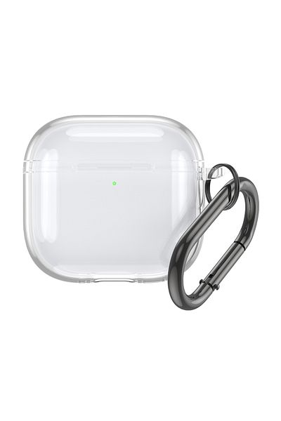 APWIKOGER Transparent Clear Soft TPU Earphone Case for Apple AirPods 4 2024 Charging Case Wireless Earphone TP