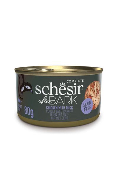 Schesir Schesir After Dark Wholefood In Broth For Cat Chicken With Duck