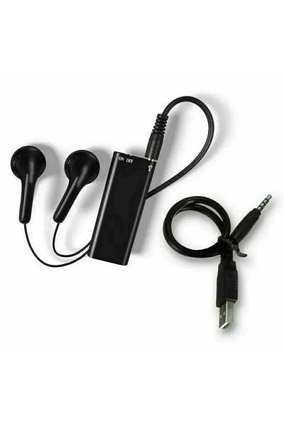 Choice 16 جيجابايت أصغر مسجل صوت احترافي ومشغل MP3 صغير جدًا للتحكم الصوتي الرقمي المحمول