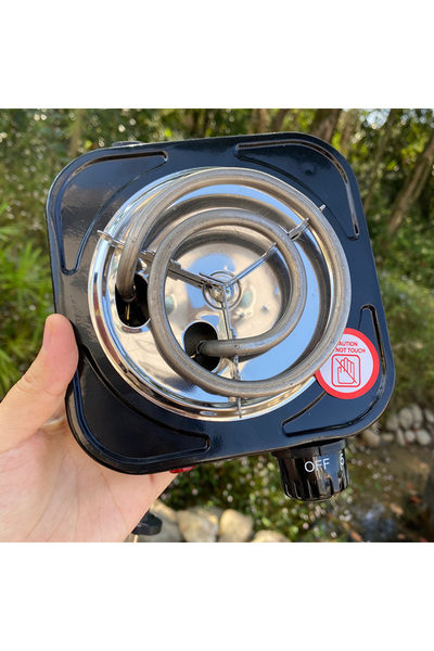 Choice1 EU plug Black Burner Hookah Shisha Coal Burner 500W Hot Plate Barbecu...