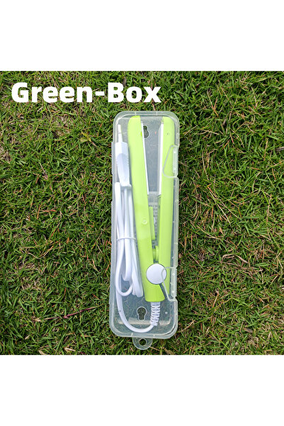 Choice مكواة تجعيد الشعر الجديدة من الاتحاد الأوروبي AppleGreen-Box، مكواة فر...