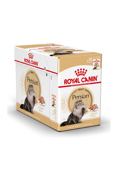 Royal Canin Feline Breed Nutrition Persian Cat Food Pouch - Pack Of 6