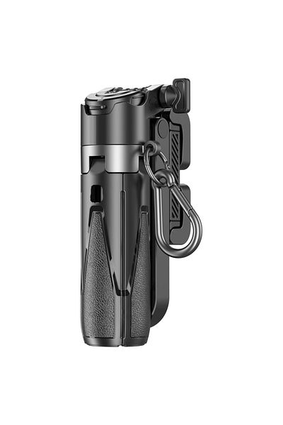 Desiontal Clip-on Style 3 In 1 Smart Phone Tripod Selfie Stick For Cellphones Magnetic Hand Grip Mini Handle B