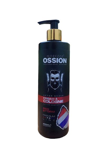 Morfose Morfose Ossion Red Storm: 2-in-1 After Shave Cream & Cologne 400ml