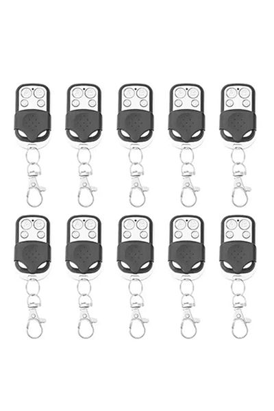 choice2 ABCD 10pcs 5/10PCS Duplicate Garage Door Remote Control 433MHZ Electric Garage Door Key Wireless Dup
