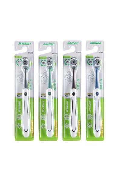 Choice 4 PCS Hard bristled Toothbrushes, cleaning teeth stains, men's exclusive Independent packaging