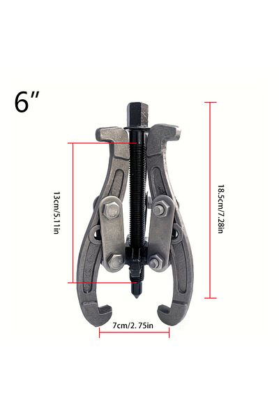 Choice Bearing extractor 1-pack three-jaw code puller bearing extractor car wheel hub removal tool multifun