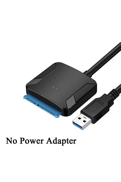 Choice Without Plug USB 3.0 to SATA Cable SATA III Hard Drive Adapter Converter for 2.5" 3.5" SSD HDD Hard