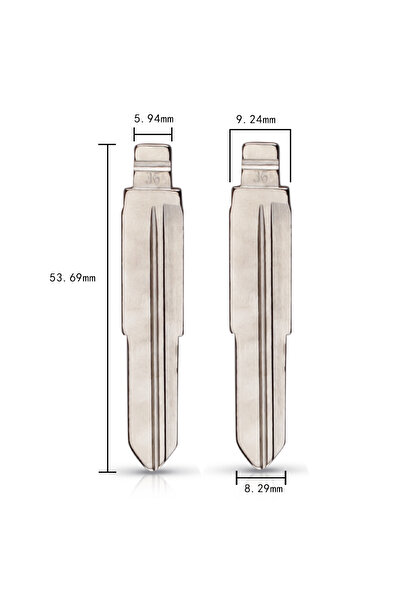 Choice 10pcs KD VVDI Uncut Flip Blank Remote Key Blade #36 HYN11 for Hyundai Elantra MISTRA Kia RIO Cera...