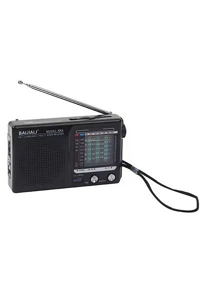 XMSJ Black Color KK9 Mini FM Radio Portable Pocket Radio LCD Digital Display Full Band AM FM Radio Radio
