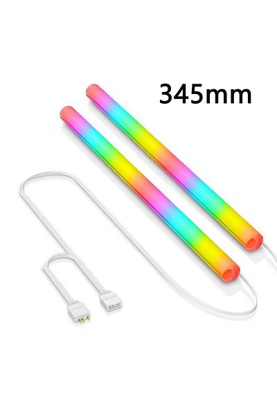 Choice مبرد مياه 345 مم، أنبوب ناعم، سترة ARGB، 5 فولت، 3 سنون، ملحقات تبريد DIY، مصباح أنبوبي مبرد بالماء