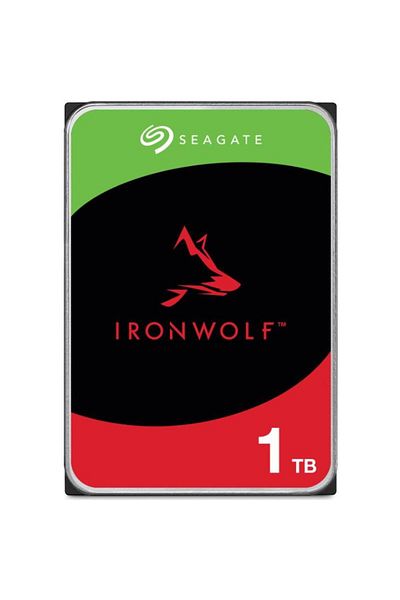 Seagate HDD Seagate IronWolf, NAS, 1TB, SATA-III 6Gb/s, Cache 256MB, 3.5"
