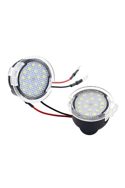 Choice 2 PCS 18 LED Under Mirror Puddle Light Replacement for Ford Mondeo S-Max EDGE Explorer F-150