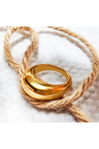 Ervalina Thick Design Trend Ring